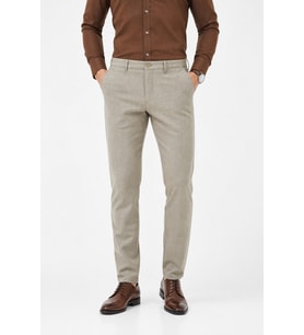 Erkek Silim Fit Spor Kumaş Pantolon BGL-ST05390