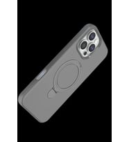 Pilelistore   Apple iPhone 16 Pro Max Regal Magsafe Standlı Kapak - Titan Gri