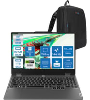 Lenovo Loq 15IRX10 Intel® Core I5-13450HX 80GB Ddr5 1tb SSD 15.6" 8GB/RTX5060 100W (1920X1080) IPS 300NITS 144Hz, G-Sync® WIN11HOME Gaming BILG.83JE00JMTRH23+ZETTAÇANTA