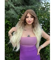 Luxury Özel Dalgalı Açık Ombreli Vip Model