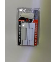 Nakres 90'lık Menteşe Beyaz  PVC Pimapen Kapı ve Pencere Menteşesi 2'lik Set