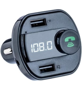 Araç Bluetooth Kit Fm Transmitter Cihazı Araba Çakmaklık Şarj Aleti Mp3 Çalar 