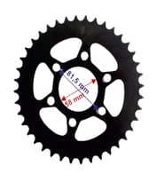 BAJAJ PULSAR NS 200 ARKA DİŞLİ 520-40T İÇ 58 MM ÖM