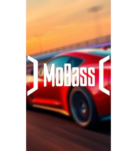 Mobass 20x10 Jdm Yazı Araba-motosiklet Cam Etiket Sticker Beyaz Renk