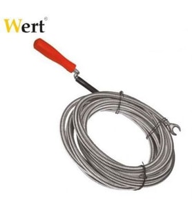 WERT 4803 Kanal Açma Spirali Susta (3m - Ø9mm) (Metal)