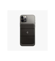 Spigen Apple iPhone 15 / iPhone 14 / iPhone 13 / iPhone 12 Serileri için Smart Fold Manyetik Cüzdan MagSafe Gunmetal Outlet