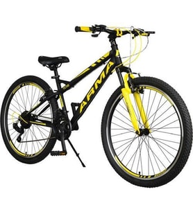 Tunca Arma Shimano 21 Vites Ön Amortisörlü 27.5 Jant Bisiklet Sarı - Siyah