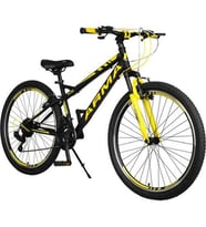 Tunca Arma Shimano 21 Vites Ön Amortisörlü 27.5 Jant Bisiklet Sarı - Siyah (Sarı-Siyah)