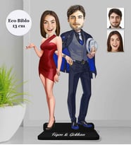 Kişiye Özel Sevgili Ahşap Eco Biblo -10