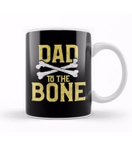 Funny Dad To The Bone Pun Father s Bad To The Bone Kupa Bardak Porselen