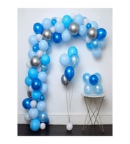 Mavi Zincir Balon Seti