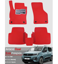 OPEL COMBO (2018-2025) Uyumlu EVA Paspas Tam Set–Araca Özel,Kolay Montaj,Oto Paspas
