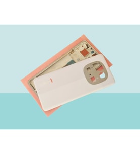 Tkgz - Xiaomi Redmi NOTE 14 PRO -5G- KASA FULL Arka Kapak Batarya Kapağı - MOR