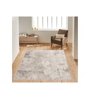 Rovigo Home Dijital Baskı Yıkanabilir Kaymaz Taban Salon Halısı RVG1643-HT948 100x200 cm (Bej)