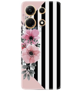 Infınix Note 30 Kılıf Resimli Desenli Baskılı Silikon Flowers 4 1390