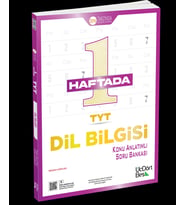 Üç Dört Beş 1 Haftada Tyt Dilbilgisi Konu Anlatımlı Soru Bankası Yeni