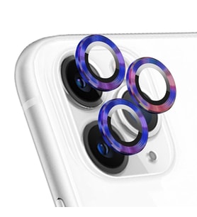 Microsonic Apple iPhone 11 Pro Max Tekli Kamera Lens Koruma Camı Renkli (Çok Renkli)