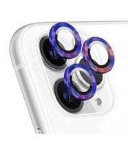 Microsonic Apple iPhone 11 Pro Max Tekli Kamera Lens Koruma Camı Renkli (Çok Renkli)