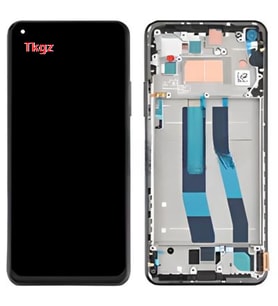 Xiaomi Mi 11 LİTE Uyumlu Lcd Ekran Dokunmatik Servis Lcd ÇITALI SİYAH