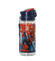 SPIDERMAN PLASTİK MATARA 500ML MAVİ KAPAK
