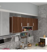 Kenzlife hazır mutfak packey cvz 060*180*22 mutfak banyo dolabı kapaklı raflı (Karışık)