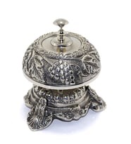 Dekoratif Masa Üstü Pirinç Resepsiyon Zili 18*15 cm