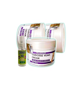 Varicose Veins 3 Adet 100 ml ı West&Month Varis Kremi + 30 ml Çörek Otu Ağrı Dindirici Yağ