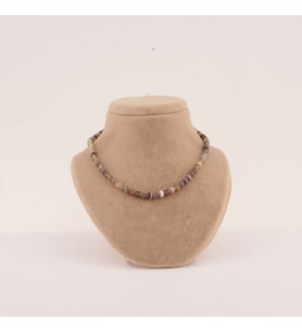 Akik Bostwana Doğaltaş Kolye 6 mm, M004