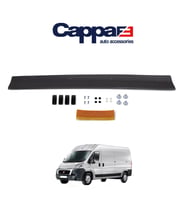 CAPPAFE Fiat Ducato Ön Kaput Koruyucu Rüzgarlık 4mm Parlak Siyah 2006-2014