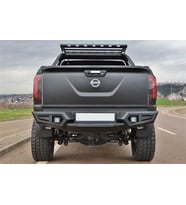 Nissan Navara Uyumlu 2016+ Arka Demir Tampon Aqm-M20
