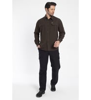 Crozwise Outdoor - Erkek Kahve Spor Gömlek - 7132-04