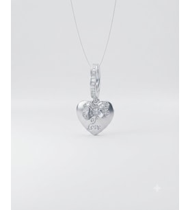 Bayan Gümüş Pandora Bileklik Uyumlu Kurdele Model Charm