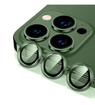 Binano Metal Ring Iphone 13 Pro/13 Pro Max Koyu Yeşil Kamera Koruyucu