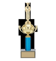 ODAK KUPA - Figürlü Kupalar - Mezuniyet Erkek Figürlü Kupalar FG-052 B - 40 cm
