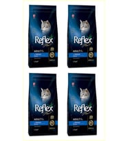 Reflex Plus Somon Balıklı Yetişkin Kedi Maması 1,5 Kg*4 ADET