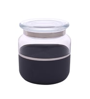 Decorium Kavanoz 10X10 Cm Vision Black Platin M06306-AB