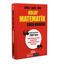 Pegem KOLAY Matematik Soru Bankası