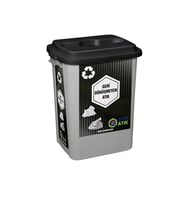 Nossa CKK-1177 Siyah Sıfır Atık Kovası XL 70 Lt