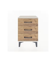 Arges Komodin 3 Çekmeceli 44x30x64 Aytaşı-Çam
