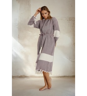 Elmas Bornoz Bordo L - XL (Bordo)