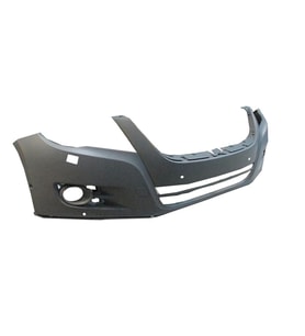 Volkswagen Tıguan- 08/11; Ön Tampon Gri (Astarlı Sis Delikli Sensör/Far Yıkama Delikli Tyg) (Oem No: