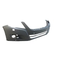 Volkswagen Tıguan- 08/11; Ön Tampon Gri (Astarlı Sis Delikli Sensör/Far Yıkama Delikli Tyg) (Oem No: