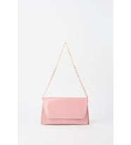Kadın Pudra Zarf Tasarım 2 Bölmeli Mini Zincir Askılı Çıt Çıt Kapama Clutch Ve El Çantası