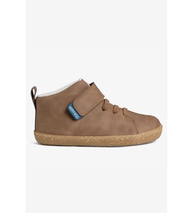 Hopfrög Smart Walker High Top Kahverengi Meşe Barefoot Çocuk Bot