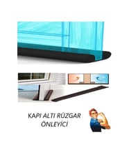 6 Adet Çift Taraflı Kapı Altı Rüzgar Önleyici Ses Ve Isı Izolasyon Süngeri