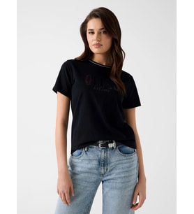 Guess Sequins Kadın Regular Fit T-Shirt