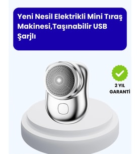 Cep Tipi Elektrikli Tıraş Makinesi – Güçlü, Sessiz, Su Geçirmez ve Ultra Taşınabilir