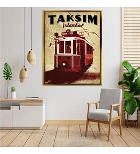 Altın  Çerçeveli tablo ss989