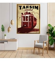 Altın  Çerçeveli tablo ss989
