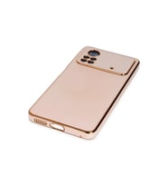 Newface Xiaomi Poco X4 Pro 5G Kılıf Volet Silikon - Pembe